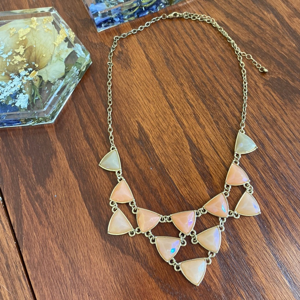 Peach Necklace